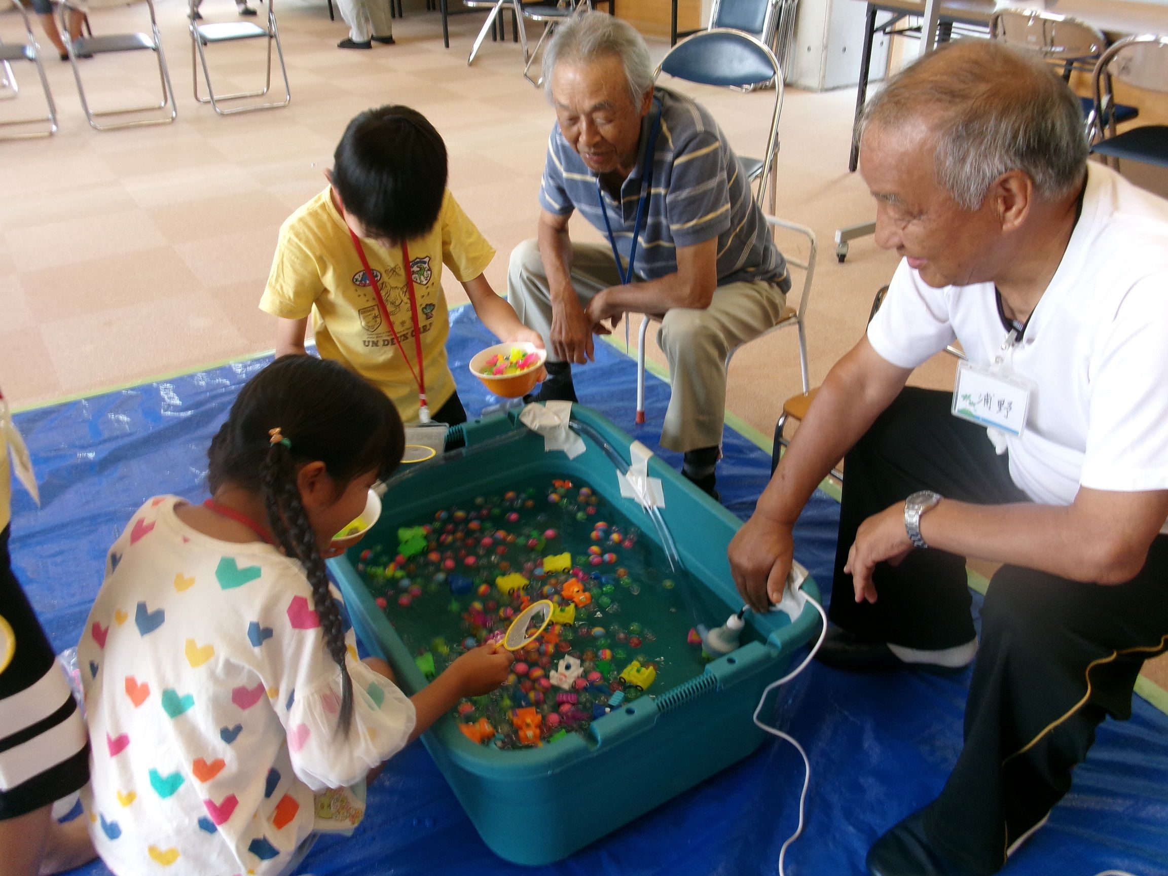 ハッピーサマーで縁日遊び ハッピーサマーで縁日遊び