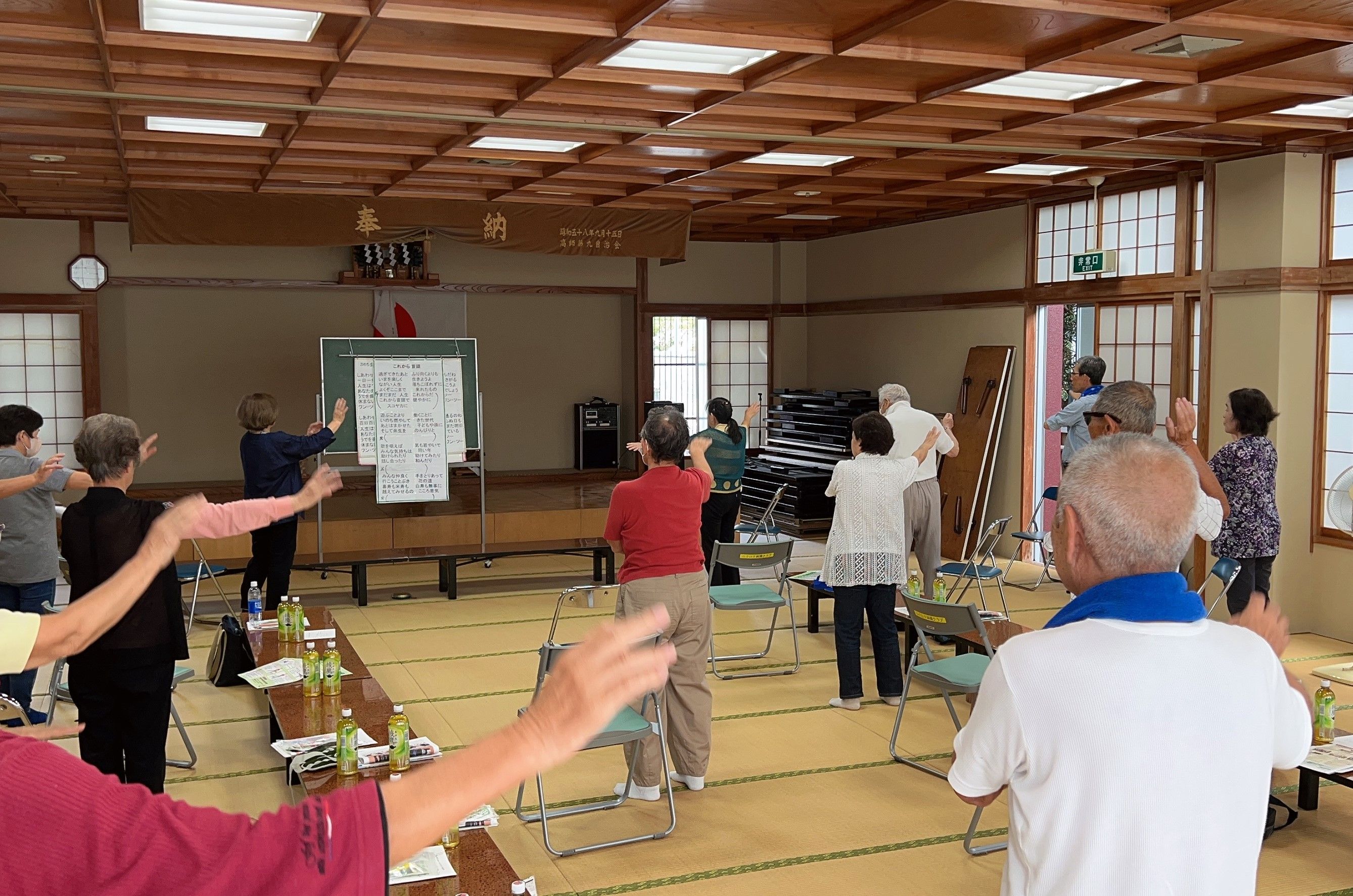 もばら百歳体操（高師八幡神社）の画像